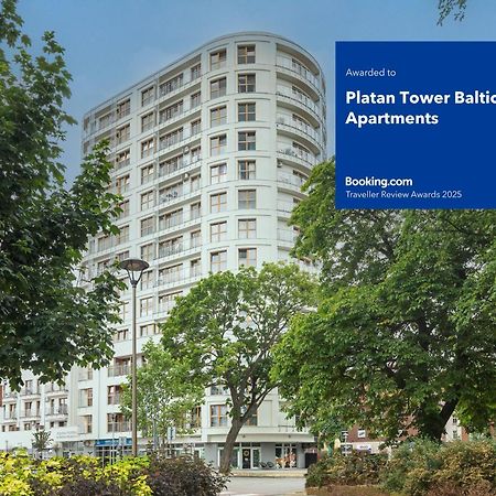 Platan Tower Baltic & More Apartments ชวีโนวิชแจ ภายนอก รูปภาพ