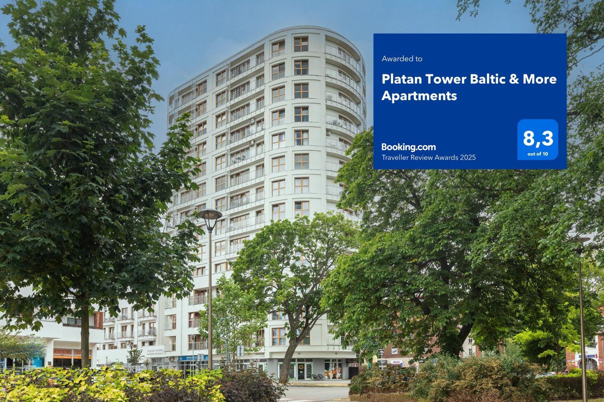 Platan Tower Baltic & More Apartments ชวีโนวิชแจ ภายนอก รูปภาพ